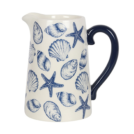 Seashell Flower Jug