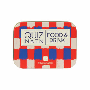 Food and Drink Quiz in a Tin by Talking Tables