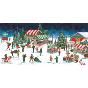 Christmas Village Money Wallet