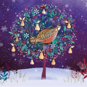 Golden Partridge Charity Christmas Card