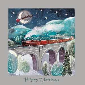 Santa Express Charity Christmas Card